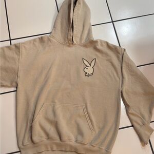 PacSun Tan Hoodie with Bunny Logo